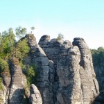 Wanderung rund um die Bastei in der Sächsischen Schweiz